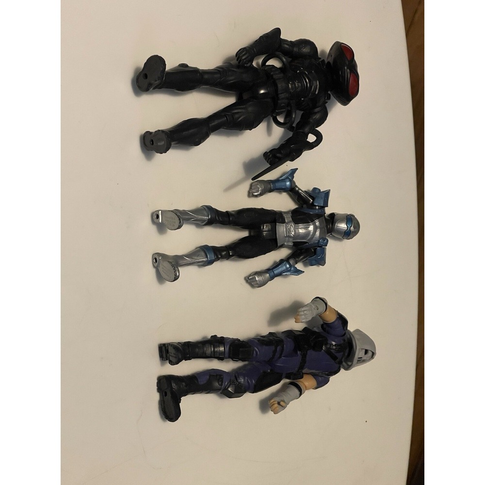 Black Manta DC Multiverse‎ Aquaman Movie Trench Warrior BAF Line 6" Lot Of 3